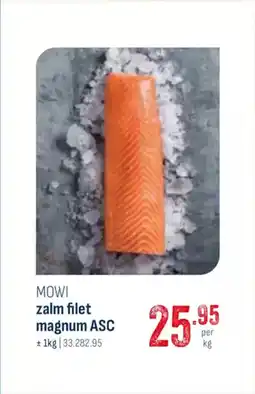 Horeca totaal Mowi zalm filet magnum ASC aanbieding