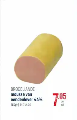 Horeca totaal Broceliande mousse van eendenlever 44% aanbieding