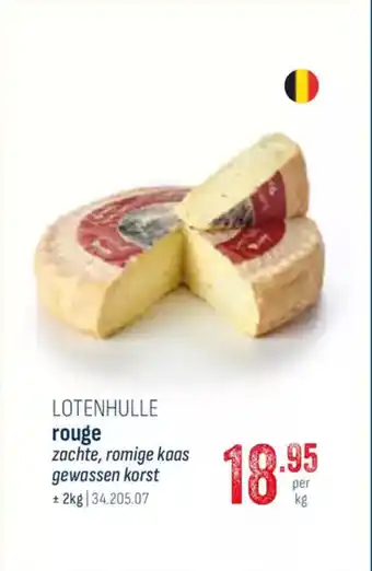 Horeca totaal Lotenhulle rouge aanbieding