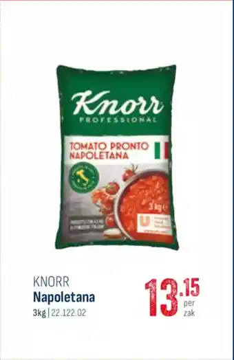 Horeca totaal Knorr napoletana aanbieding