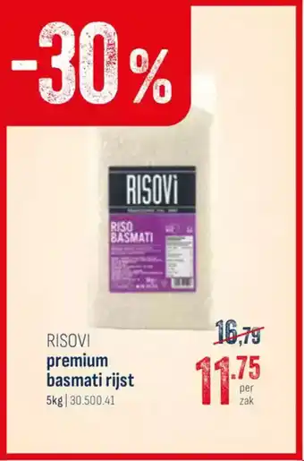 Horeca totaal Risovi premium basmati rijst aanbieding