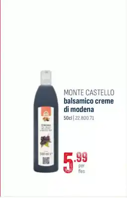 Horeca totaal Monte castello balsamico creme di modena aanbieding