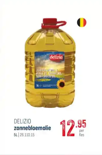 Horeca totaal Delizio zonnebloemolie aanbieding