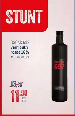 Horeca totaal Oscar.697 vermouth rosso 16% aanbieding