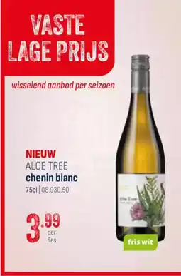 Horeca totaal Aloe tree chenin blanc aanbieding