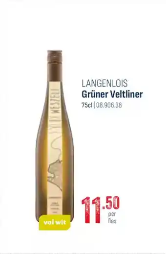 Horeca totaal Langenlois grüner veltliner aanbieding