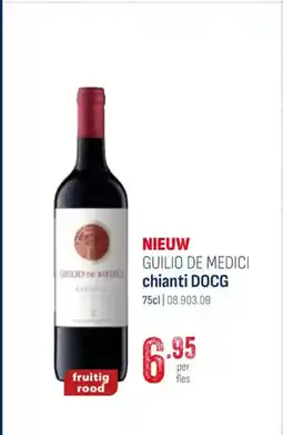 Horeca totaal Guilio de medici chianti DOCG aanbieding