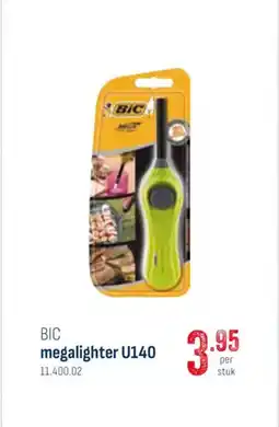 Horeca totaal BIC megalighter U140 aanbieding