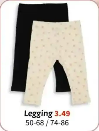 Wibra Legging aanbieding