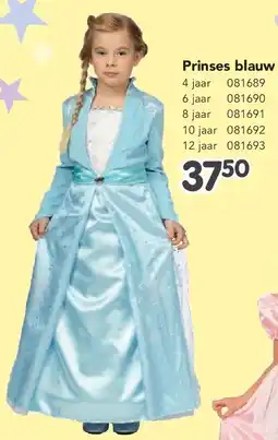 Happyland Prinses blauw aanbieding