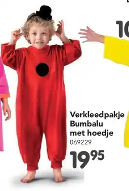 Happyland Verkleedpakje Bumbalu met hoedje aanbieding