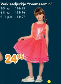 Happyland Verkleedjurkje “zeemeermin” aanbieding