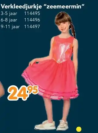 Happyland Verkleedjurkje “zeemeermin” aanbieding