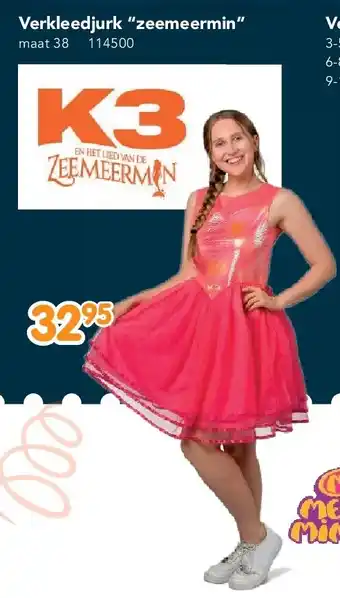 Happyland Verkleedjurk “zeemeermin” aanbieding