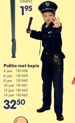 Happyland Politie met kepie aanbieding