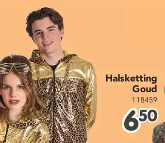 Happyland Halsketting Goud aanbieding