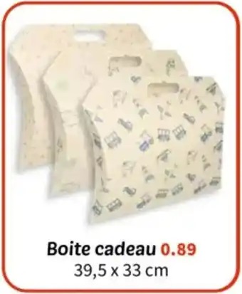 Wibra Boite cadeau aanbieding