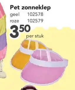 Happyland Pet zonneklep aanbieding