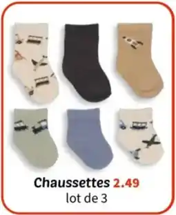 Wibra Chaussettes aanbieding