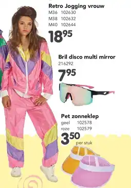 Happyland Retro Jogging vrouw aanbieding