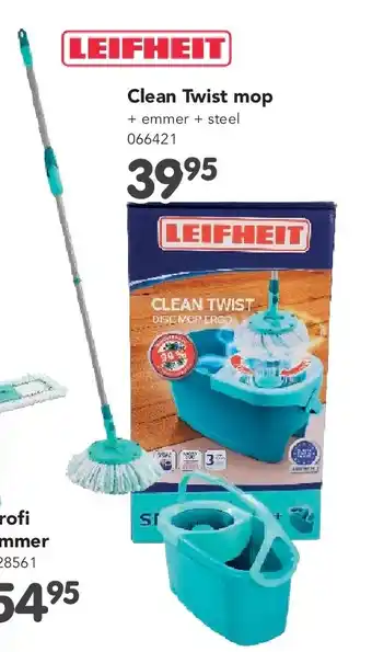 Happyland Clean Twist mop aanbieding