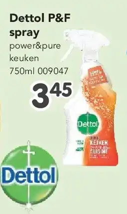 Happyland Dettol P&F spray aanbieding