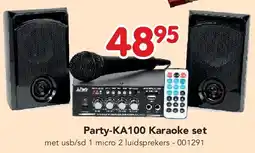 Happyland Party-KA100 Karaoke set aanbieding