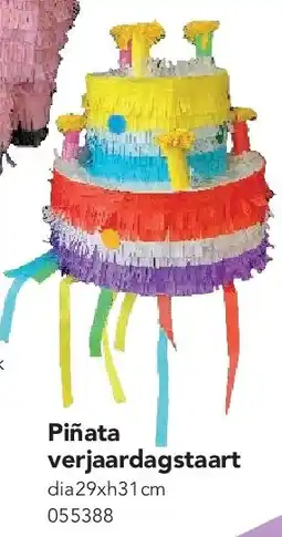 Happyland Piñata verjaardagstaart aanbieding