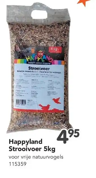 Happyland Happyland Strooivoer 5kg aanbieding