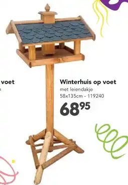 Happyland Winterhuis op voet aanbieding