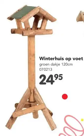 Happyland Winterhuis op voet aanbieding