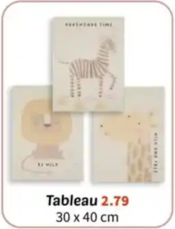 Wibra Tableau aanbieding