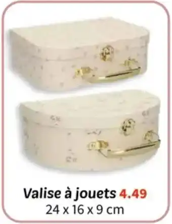 Wibra Valise à jouets aanbieding