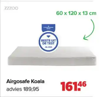 Baby-Dump Airgosafe Koala aanbieding