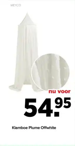 Baby-Dump MEYCO Klamboe Plume Offwhite aanbieding