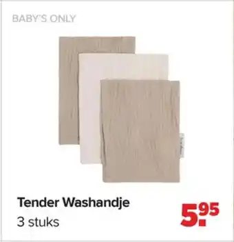 Baby-Dump BABY'S ONLY Tender Washandje aanbieding