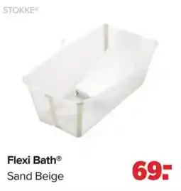 Baby-Dump Stokke flexi bath sand beige aanbieding