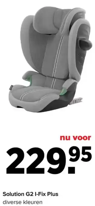 Baby-Dump Cybex solution g2 i-fix plus aanbieding