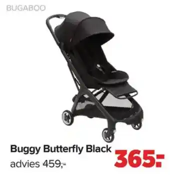 Baby-Dump Bugaboo buggy butterfly black aanbieding