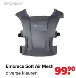 Baby-Dump Ergobaby embrace soft air mesh aanbieding