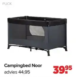 Baby-Dump Puck campingbed noor aanbieding