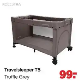 Baby-Dump Koelstra travelsleeper t5 truffle grey aanbieding