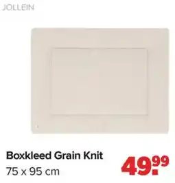 Baby-Dump Jollein boxkleed grain knit aanbieding