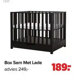 Baby-Dump Twf box sam met lade aanbieding