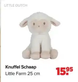 Baby-Dump Little Dutch Knuffel Schaap aanbieding