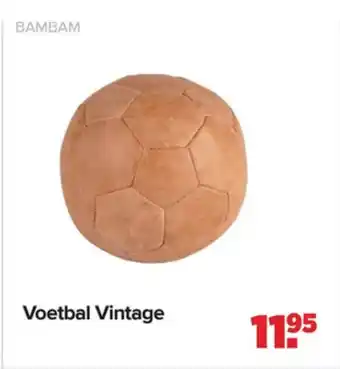 Baby-Dump Bambam Voetbal Vintage aanbieding