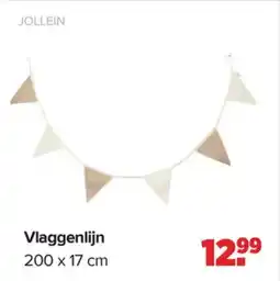 Baby-Dump Jollein Vlaggenlijn aanbieding