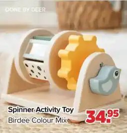 Baby-Dump Done by Deer Spinner Activity Toy aanbieding