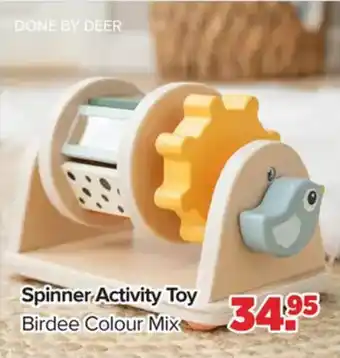 Baby-Dump Done by Deer Spinner Activity Toy aanbieding