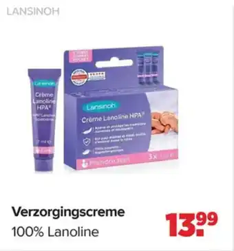 Baby-Dump Lansinoh Verzorgingscreme aanbieding